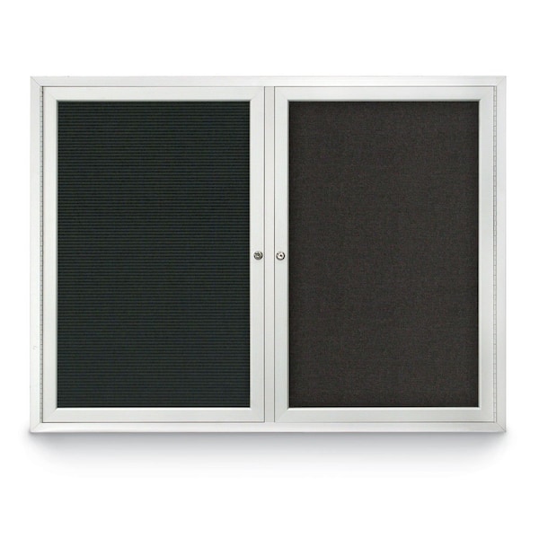 Corkboard, Cloud /Black, 48" x 36"